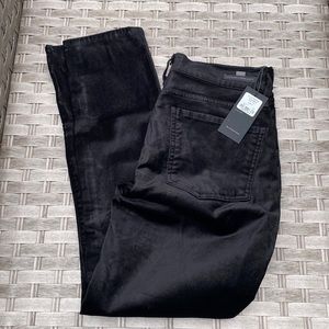 NWT CofH Olivia high rise slim ankle suede pants